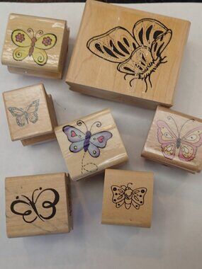 Butterfly Stamper set of 7